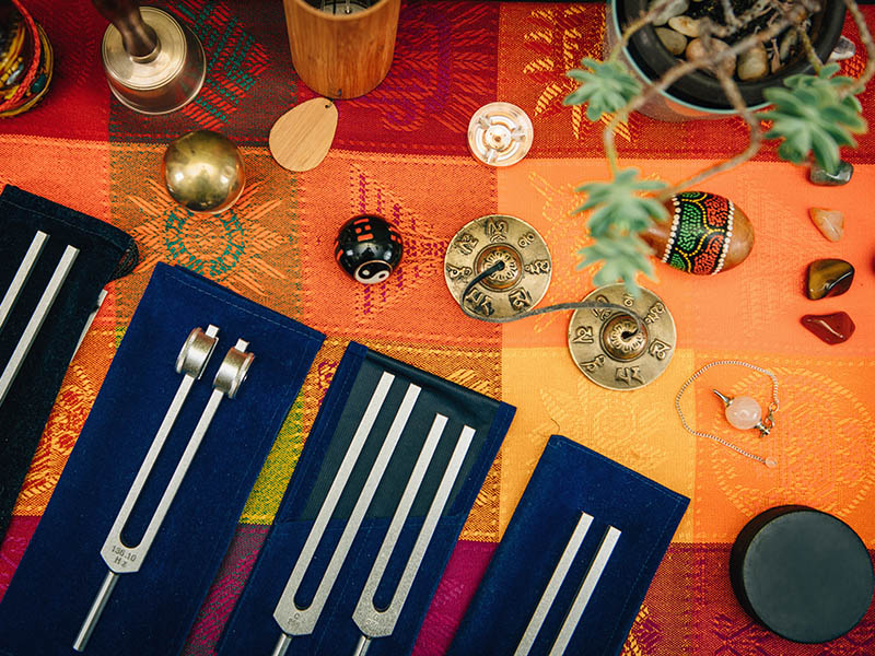 Massage aux diapasons